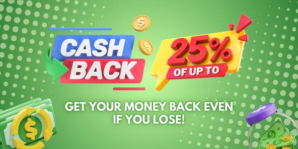 Promotional banner art for the PhBingo VIP ladder with cashback milestones